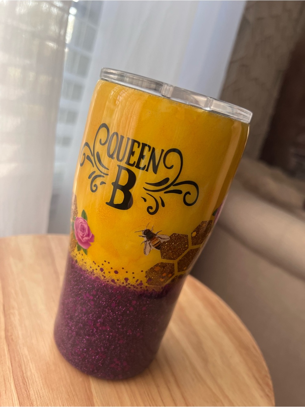 Handmade Special Order Queen B Tumbler NEW